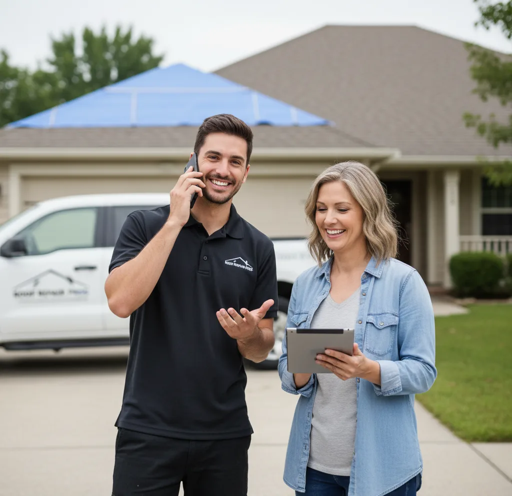 Modern Solutions Roof Repair customer support in Elmore